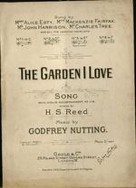 The garden I love : song with violin accompaniment, ad. lib.